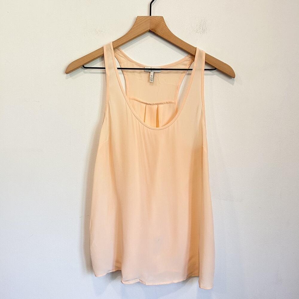 Joie Silk Sleeveless Lightweight Tank Top Pink Size XS